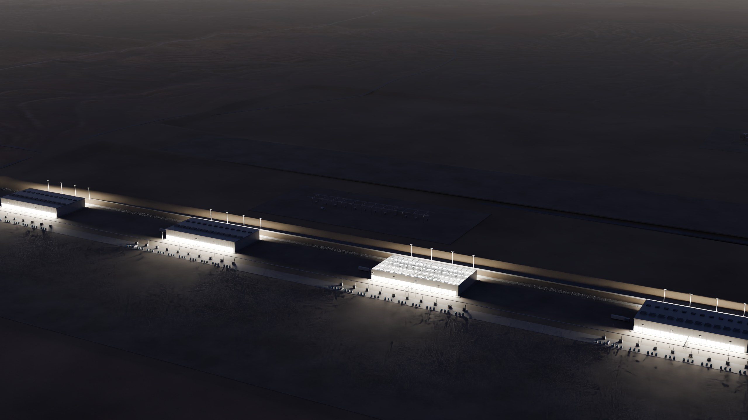 Phase 1 campus at civil twilight